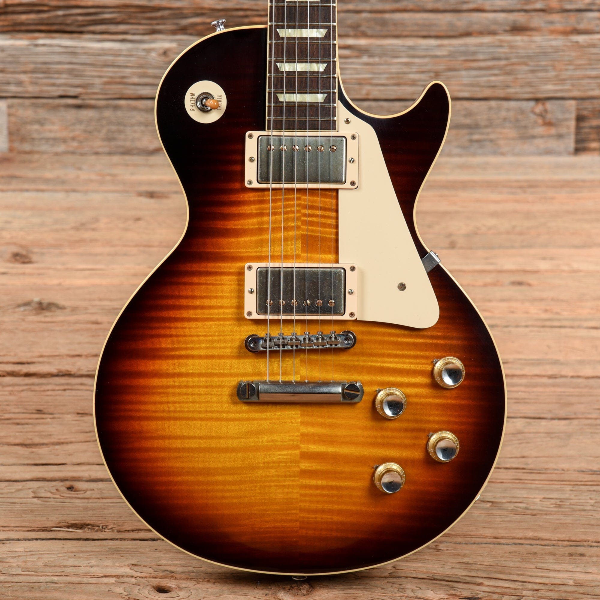 Gibson Custom '60 Les Paul Reissue Sunburst 2012 Electric Guitars / Solid Body