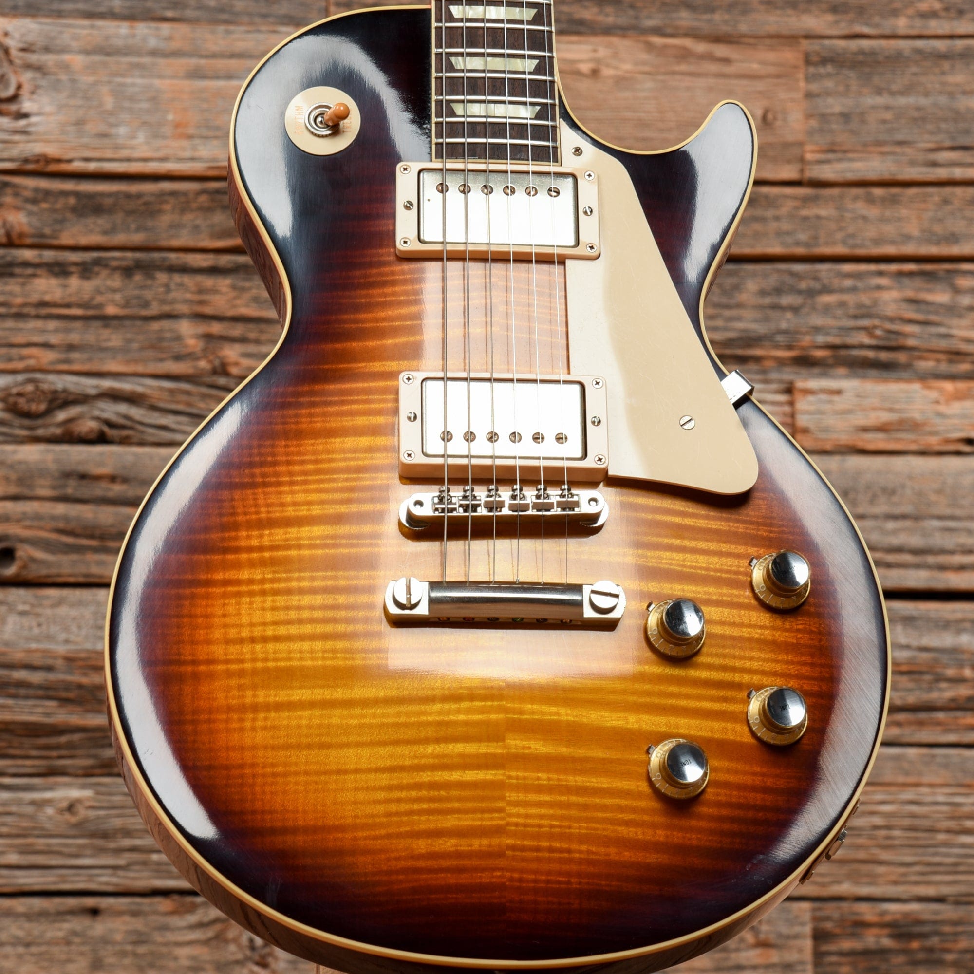 Gibson Custom '60 Les Paul Reissue Sunburst 2012 Electric Guitars / Solid Body
