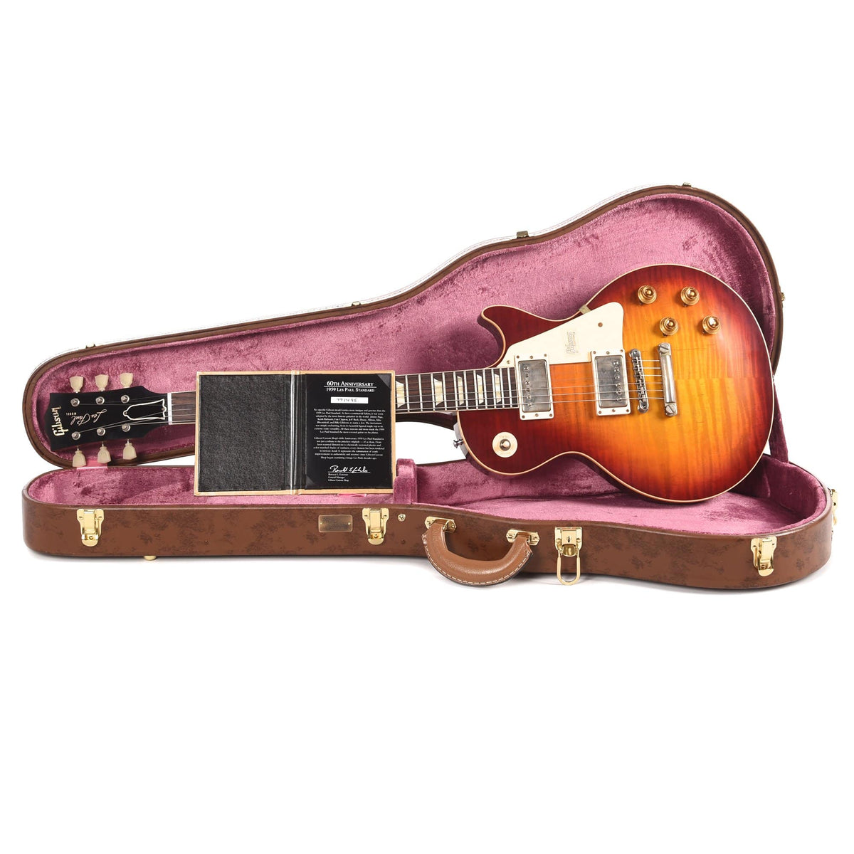 Gibson Custom 60th Anniversary 1959 Les Paul Standard Factory Burst VOS Electric Guitars / Solid Body