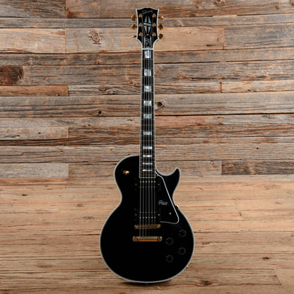 Gibson Custom Les Paul Custom Aged Black 2019 Electric Guitars / Solid Body