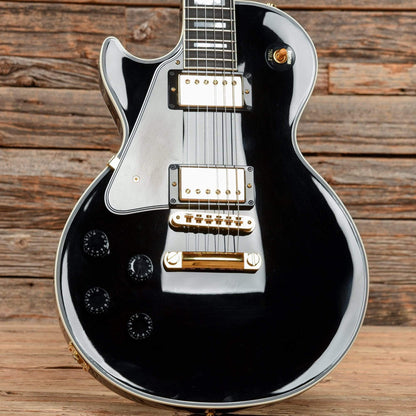 Gibson Custom Les Paul Custom Ebony 2016 LEFTY Electric Guitars / Solid Body