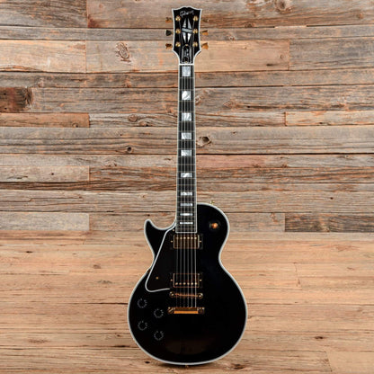 Gibson Custom Les Paul Custom Ebony 2016 LEFTY Electric Guitars / Solid Body