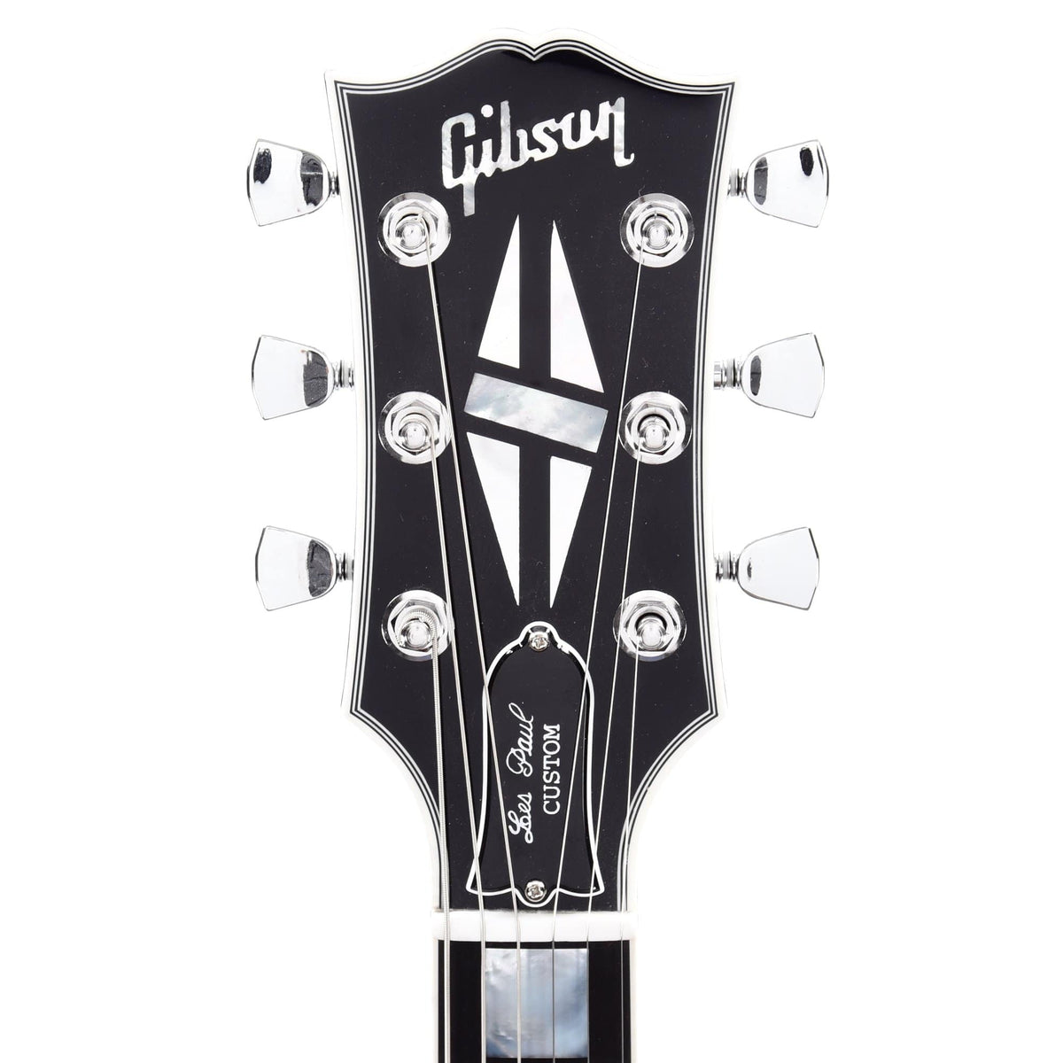 Gibson Custom Les Paul Custom Silverburst Gloss M2M Electric Guitars / Solid Body