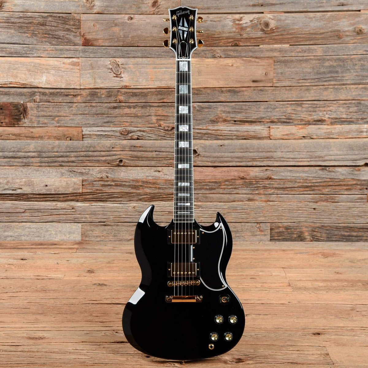 Gibson Custom SG Custom Ebony 2020 Electric Guitars / Solid Body