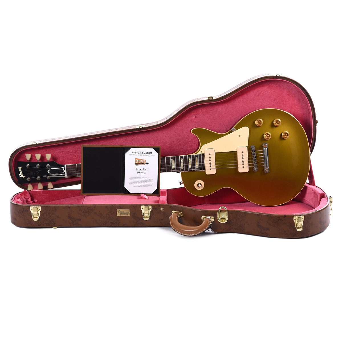 Gibson Custom Shop 1956 Les Paul Goldtop "CME Spec" VOS w/60 V2 Neck Profile Electric Guitars / Solid Body