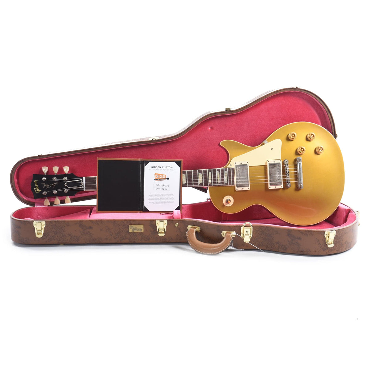 Gibson Custom Shop 1957 Les Paul Goldtop "CME Spec" VOS w/60 V2 Neck Profile Electric Guitars / Solid Body