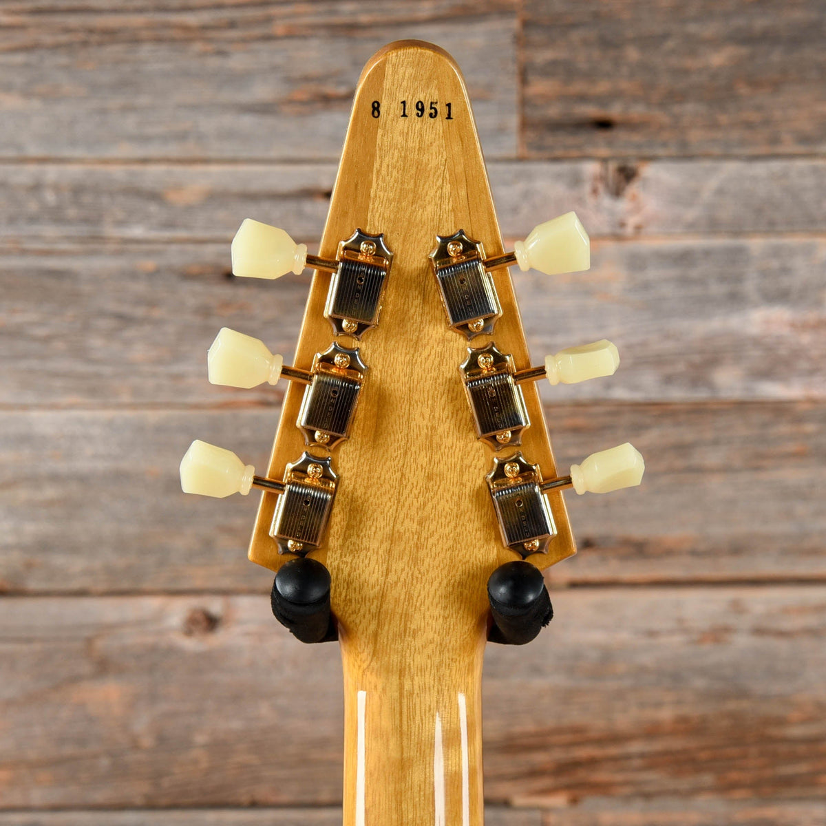 Gibson Custom Shop 1958 Korina Flying-V Reissue Natural w/Black Pickguard Electric Guitars / Solid Body