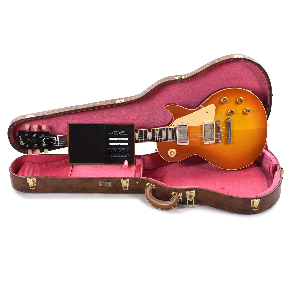 Gibson Custom Shop 1958 Les Paul Standard "CME Spec" Antiquity Burst VOS w/59 Carmelita Neck Electric Guitars / Solid Body