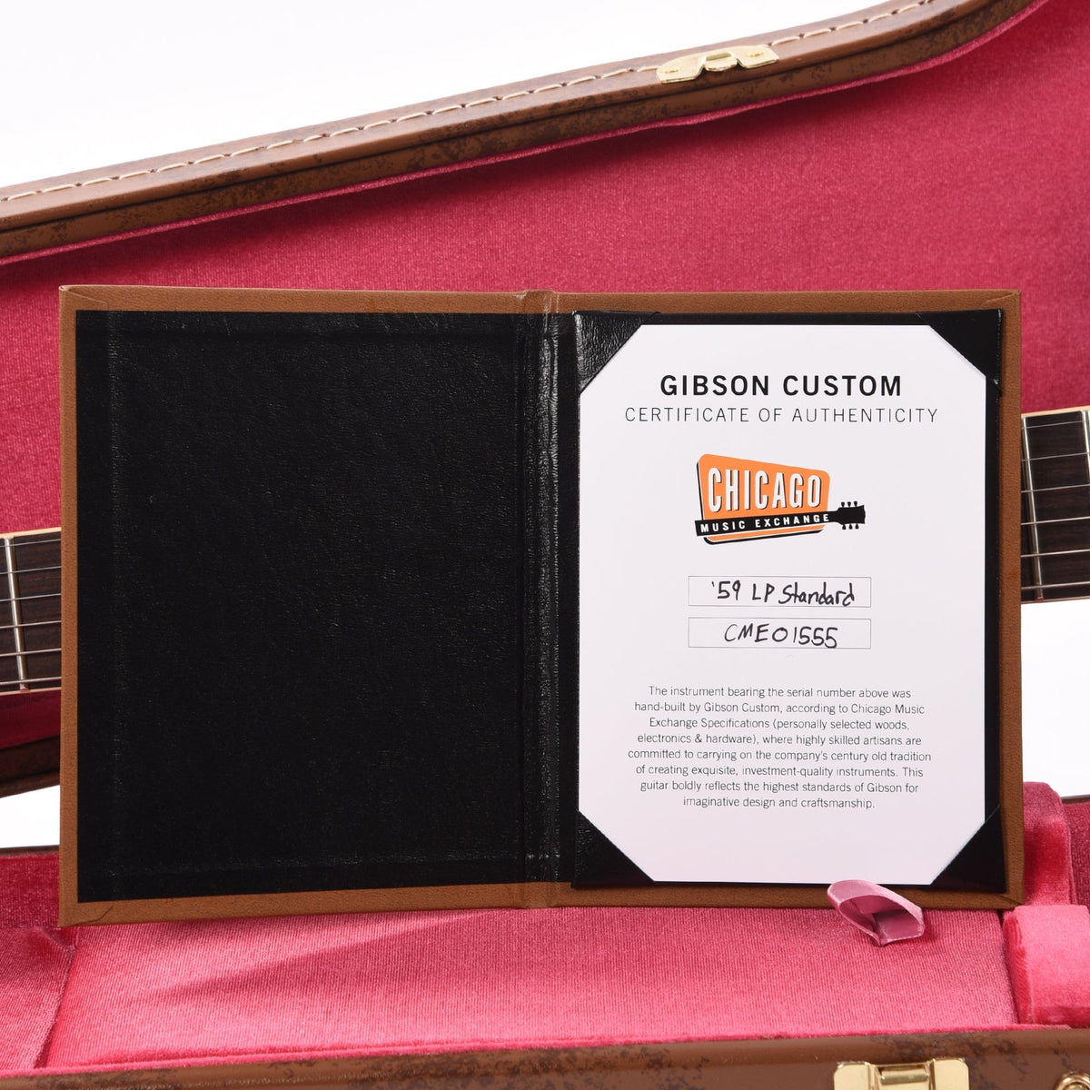 Gibson Custom Shop 1959 Les Paul Standard "CME Spec" Amber VOS w/59 Carmelita Neck Electric Guitars / Solid Body
