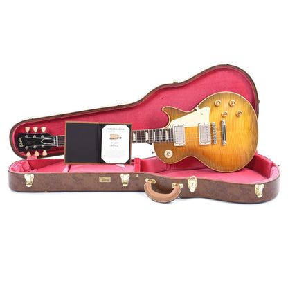 Gibson Custom Shop 1959 Les Paul Standard "CME Spec" Green Lemon VOS w/59 Carmelita Neck Electric Guitars / Solid Body