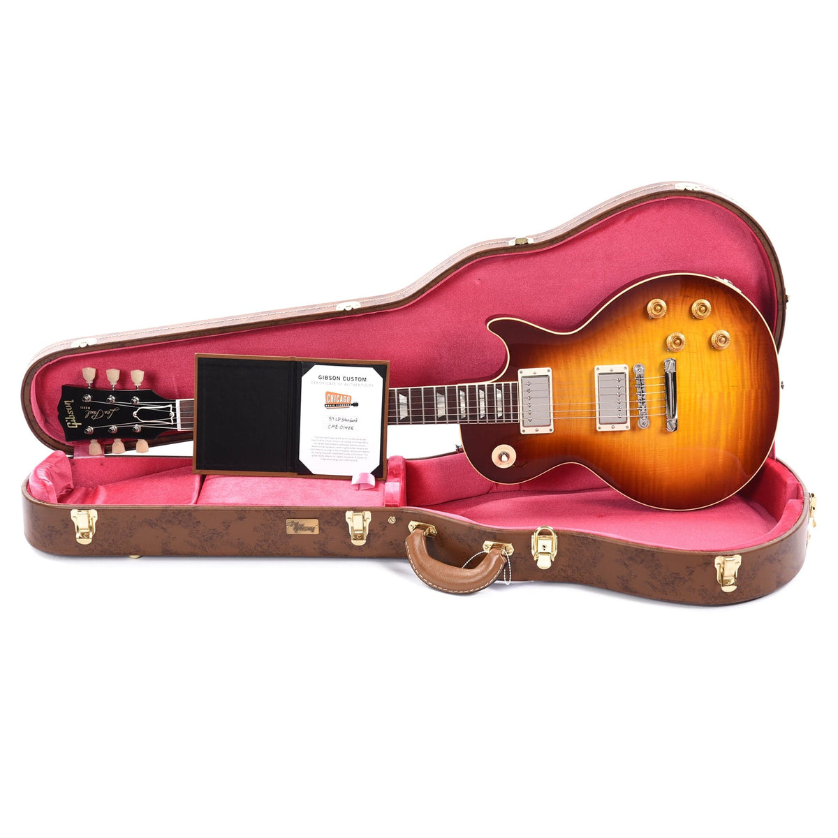 Gibson Custom Shop 1959 Les Paul Standard "CME Spec" Royal Tea Burst Gloss w/59 Carmelita Neck Electric Guitars / Solid Body
