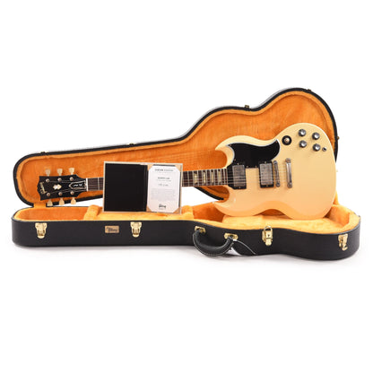 Gibson Custom Shop 1961 SG Standard Reissue "CME Spec" Heavy Antique Polaris White Murphy Lab Ultra Light Aged Electric Guitars / Solid Body