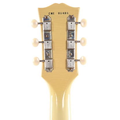 Gibson Custom Shop 1963 SG Junior Reissue Heavy Antique Polaris White Murphy Lab Ultra Light Aged Electric Guitars / Solid Body