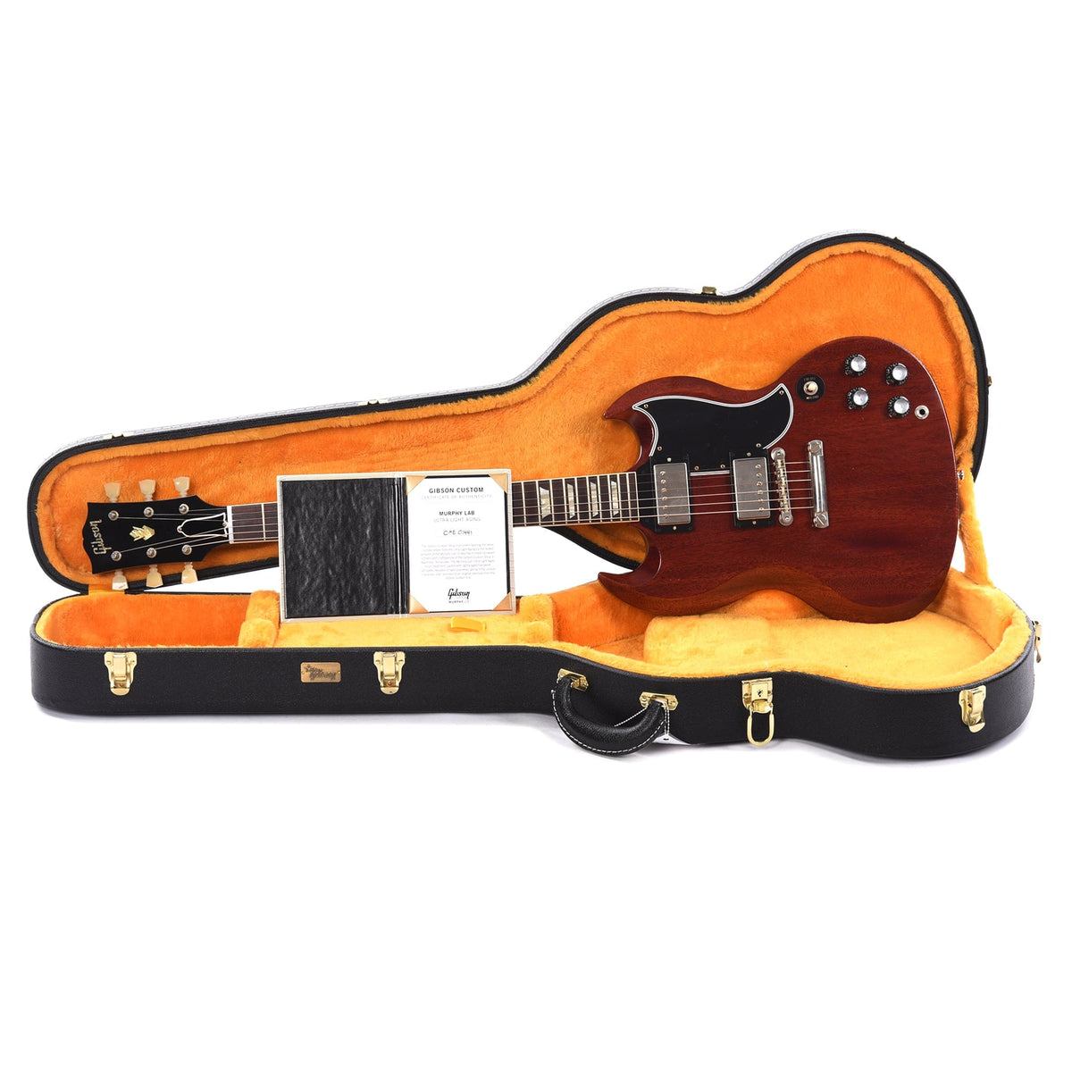 Gibson Custom Shop 1964 SG Standard "CME Spec" True Historic Red Aniline Dye Murphy Lab Ultra Light Aged Electric Guitars / Solid Body