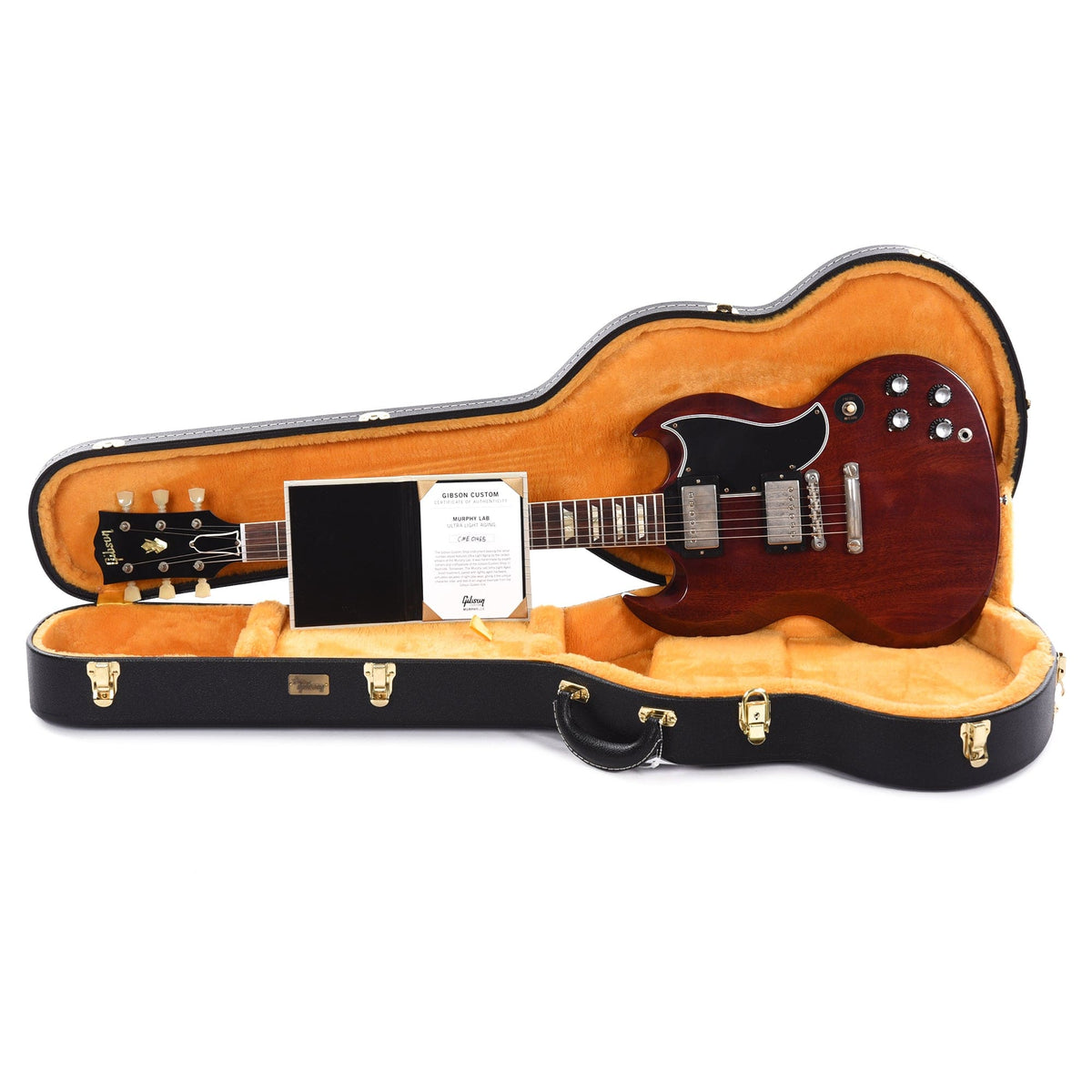 Gibson Custom Shop 1964 SG Standard "CME Spec" True Historic Red Aniline Dye Murphy Lab Ultra Light Aged Electric Guitars / Solid Body