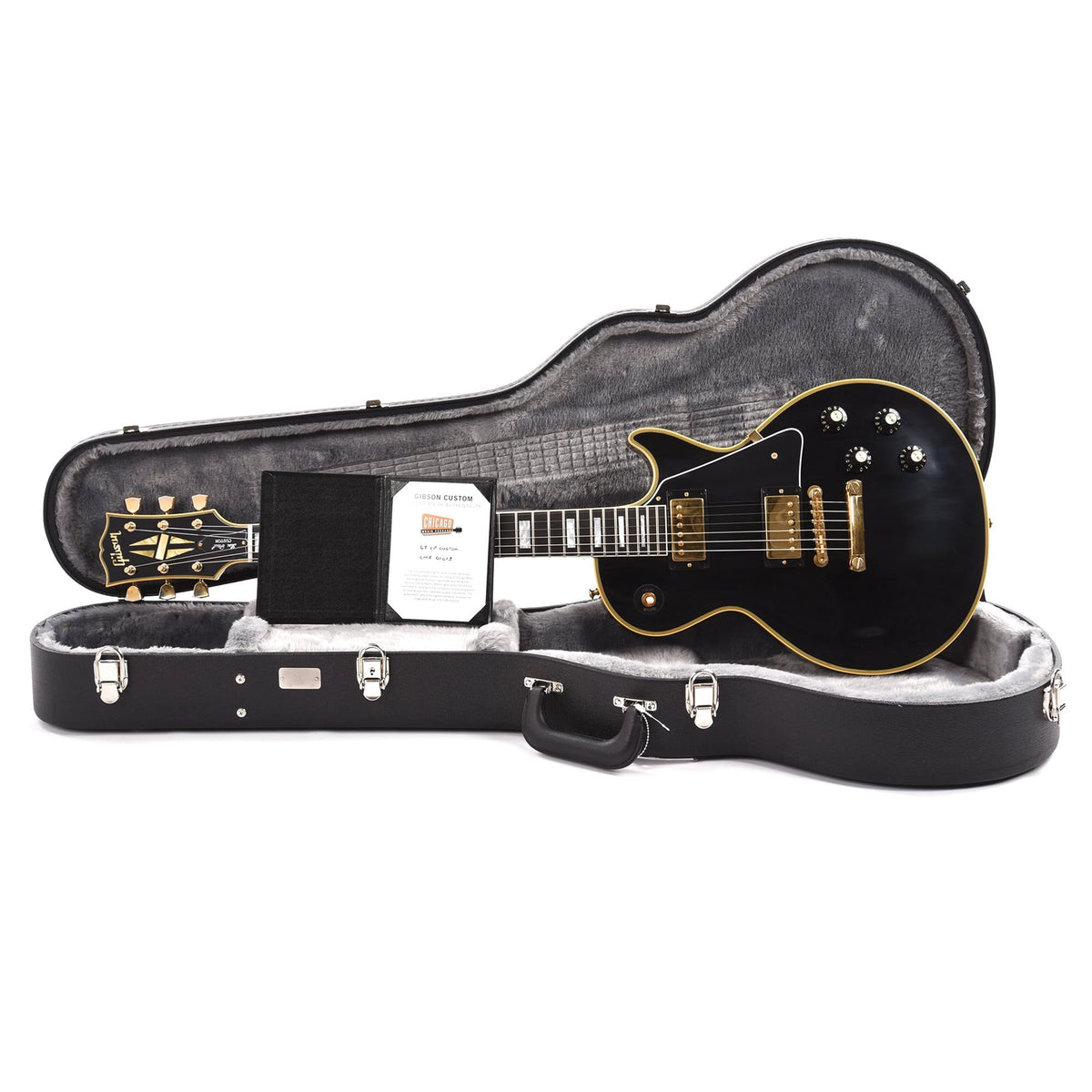 Gibson Custom Shop 1968 Les Paul Custom "CME Spec" Ebony VOS Electric Guitars / Solid Body