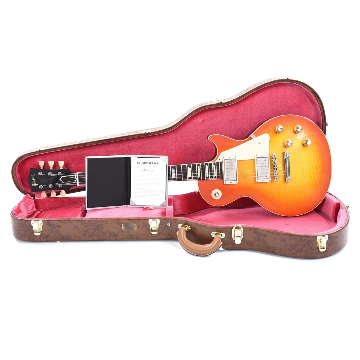 Gibson Custom Shop 60th Anniversary 1960 Les Paul Standard "CME Spec" Orange Lemon Fade VOS w/60 V3 Neck Electric Guitars / Solid Body