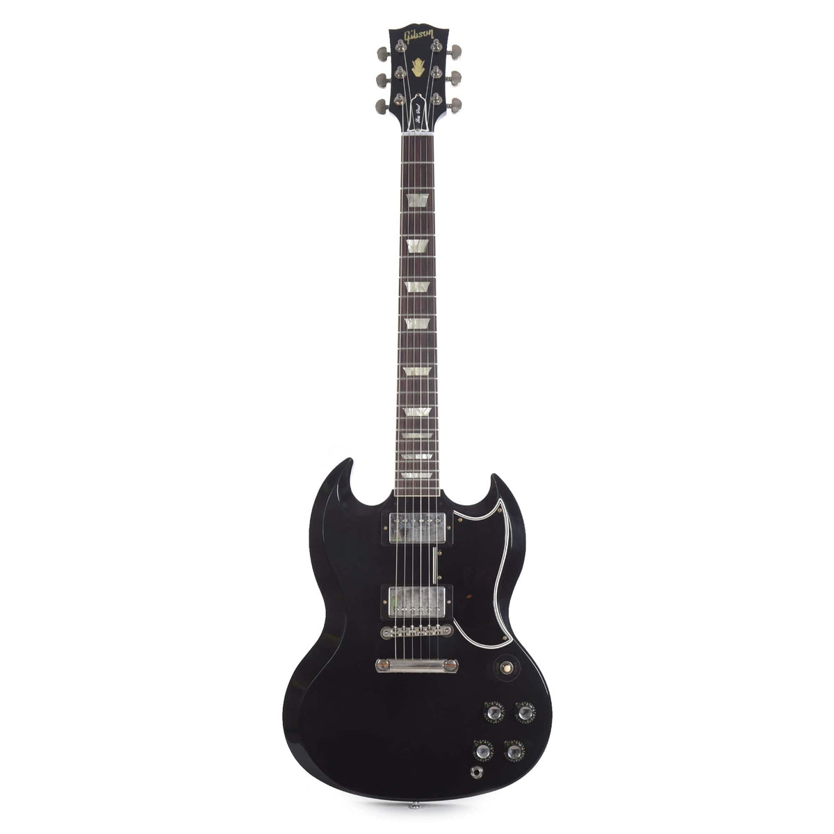 Gibson Custom Shop Murphy Lab 1961 Les Paul SG Standard "CME Spec" Ultra Light Aged Antique Ebony w/Stop Bar & Grovers Electric Guitars / Solid Body