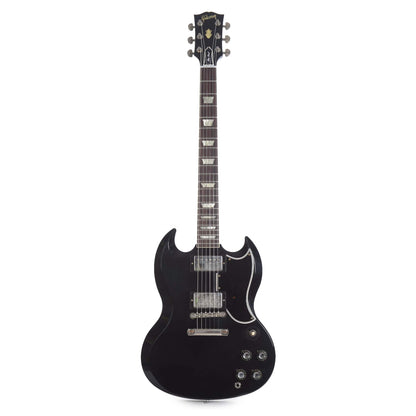 Gibson Custom Shop Murphy Lab 1961 Les Paul SG Standard "CME Spec" Ultra Light Aged Antique Ebony w/Stop Bar & Grovers Electric Guitars / Solid Body