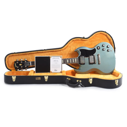 Gibson Custom Shop Murphy Lab 1961 Les Paul SG Standard "CME Spec" Ultra Light Aged Heavy Antique Pelham Blue w/Stop Bar & Grovers Electric Guitars / Solid Body