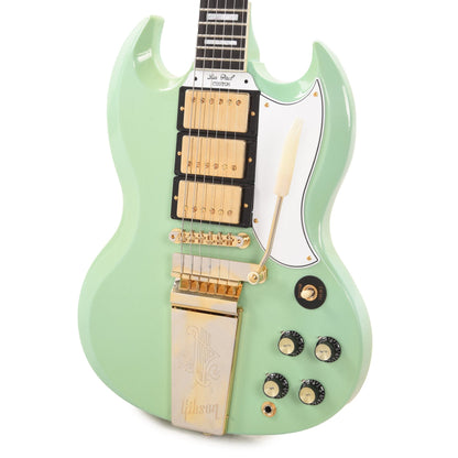 Gibson Custom Shop Murphy Lab 1963 Les Paul SG Custom "CME Spec" Ultra Light Aged Heavy Antique Kerry Green w/Gold Hardware (Serial #205263) Electric Guitars / Solid Body