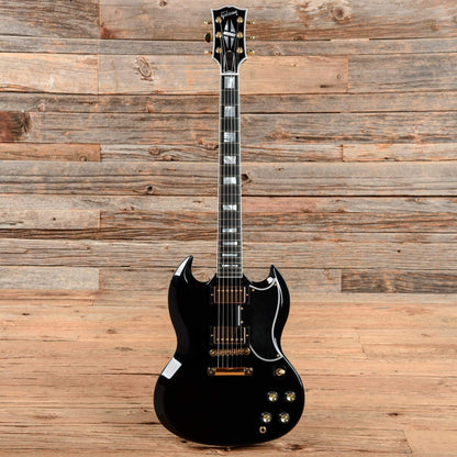 Gibson Custom Shop SG Custom Ebony 2020 Electric Guitars / Solid Body