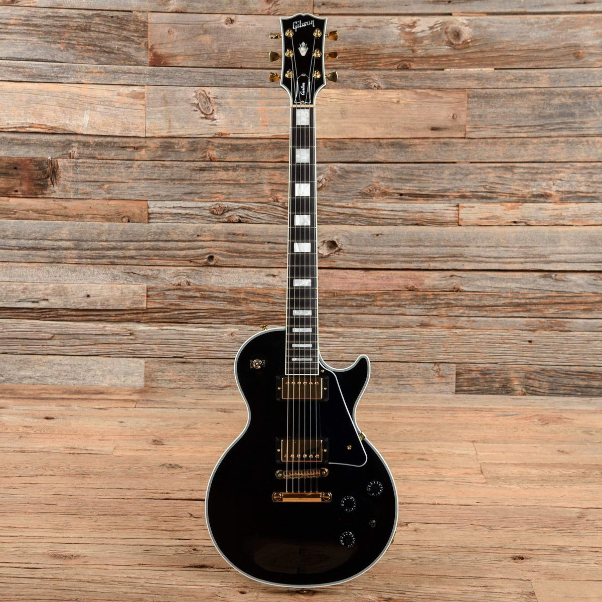 Gibson Les Paul Custom Lite Black 2014 Electric Guitars / Solid Body