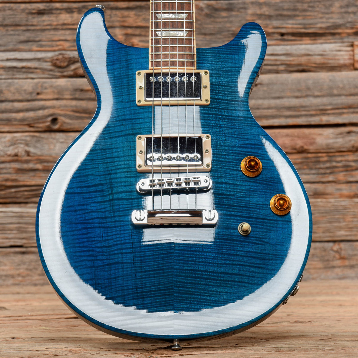 Gibson Les Paul Standard DC Blue Diamond 1998 Electric Guitars / Solid Body