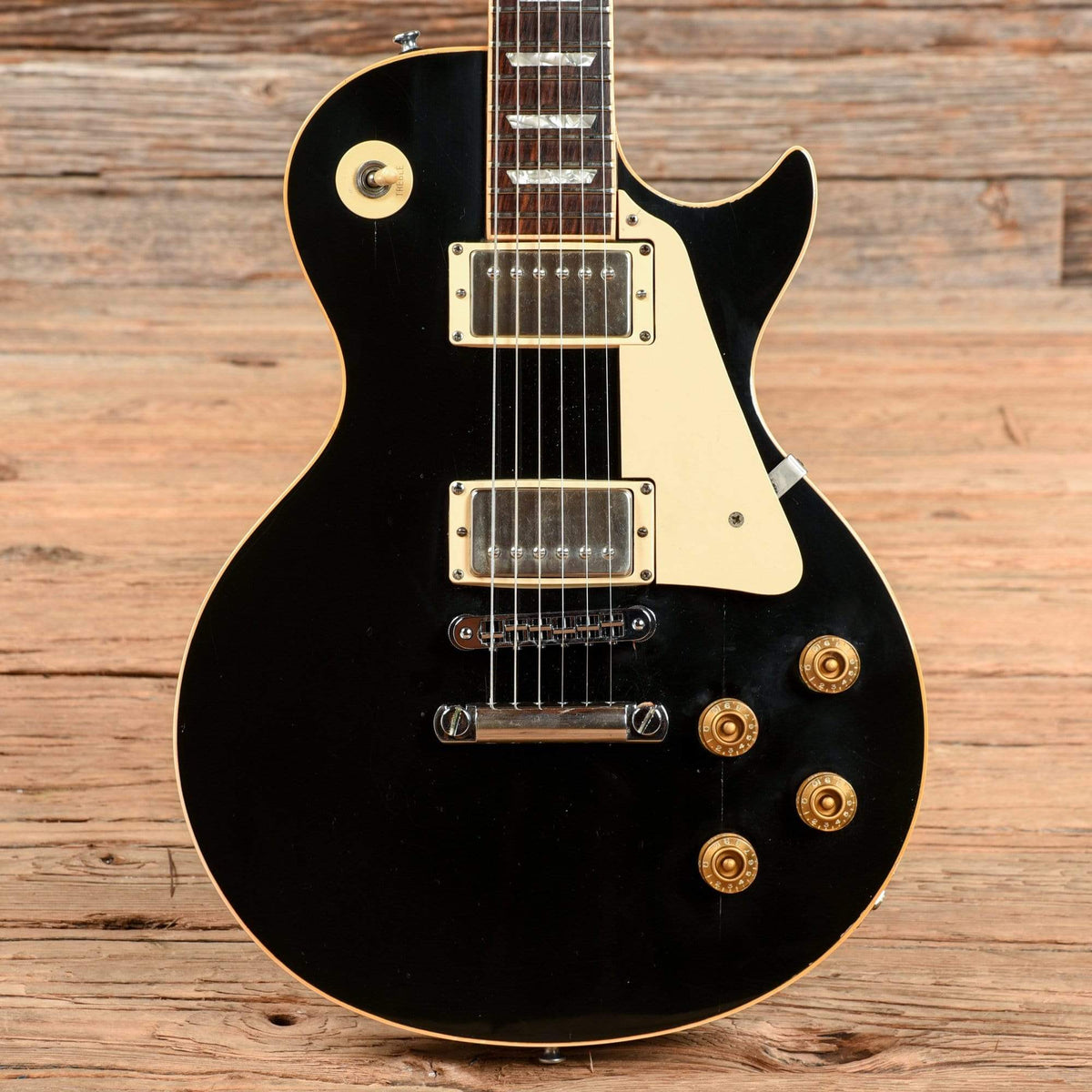 Gibson Les Paul Standard Ebony 1981 Electric Guitars / Solid Body