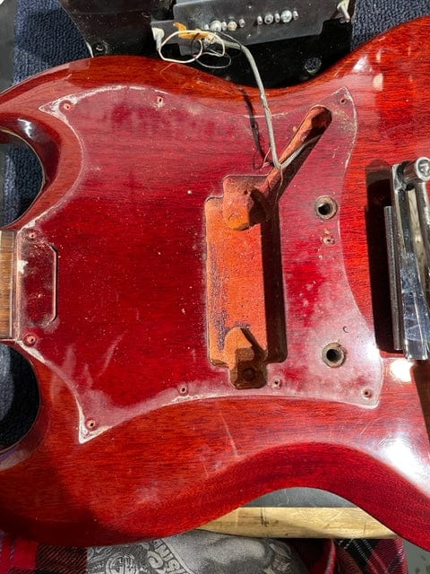 Gibson SG Junior Cherry 1968 Electric Guitars / Solid Body