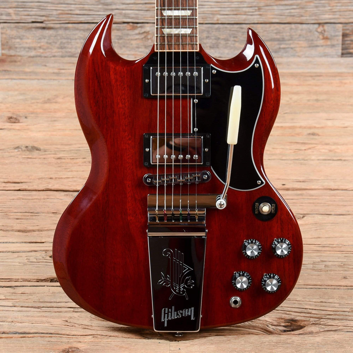 Gibson SG Standard '61 Maestro Cherry 2019 Electric Guitars / Solid Body