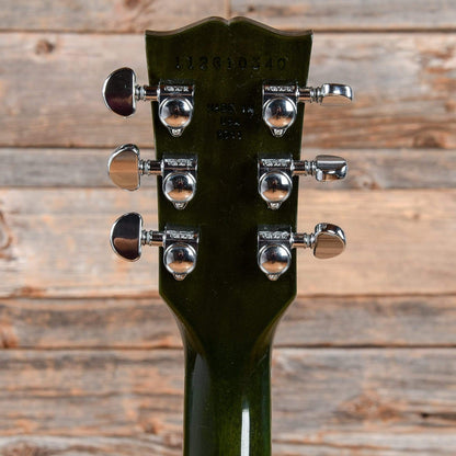 Gibson USA Anniversary Nashville Flood Les Paul Studio Green Swirl 2011 Electric Guitars / Solid Body