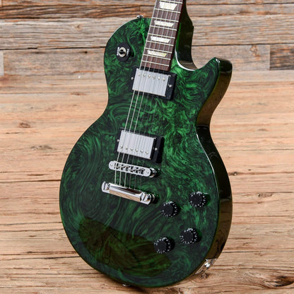 Gibson USA Anniversary Nashville Flood Les Paul Studio Green Swirl 2011 Electric Guitars / Solid Body