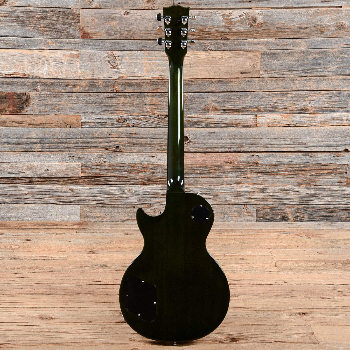 Gibson USA Anniversary Nashville Flood Les Paul Studio Green Swirl 2011 Electric Guitars / Solid Body