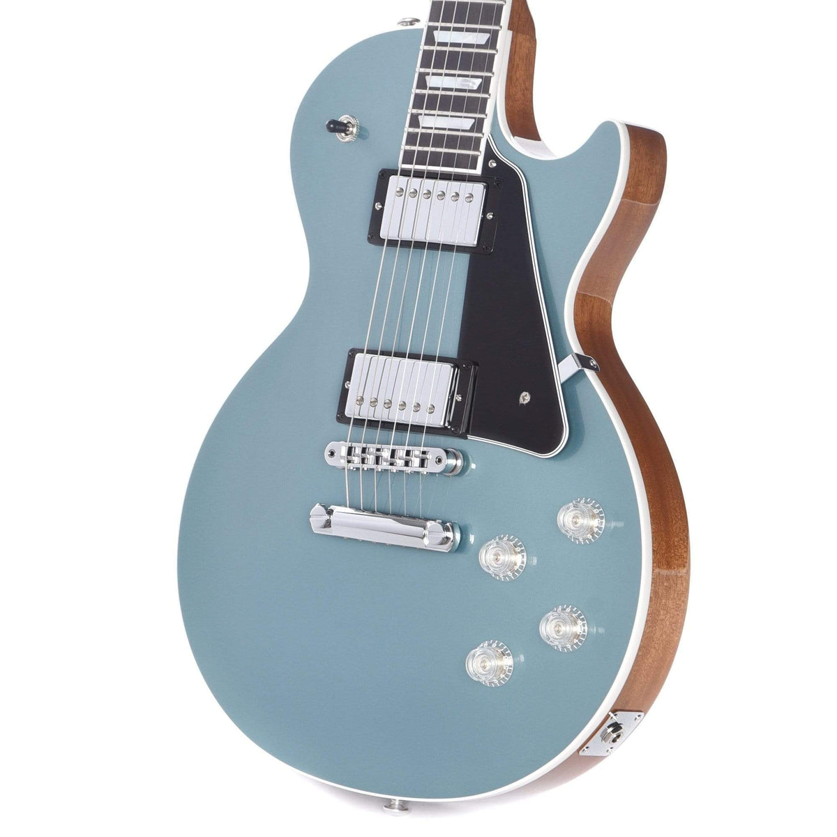 Gibson USA Les Paul Modern Faded Pelham Blue Top Electric Guitars / Solid Body
