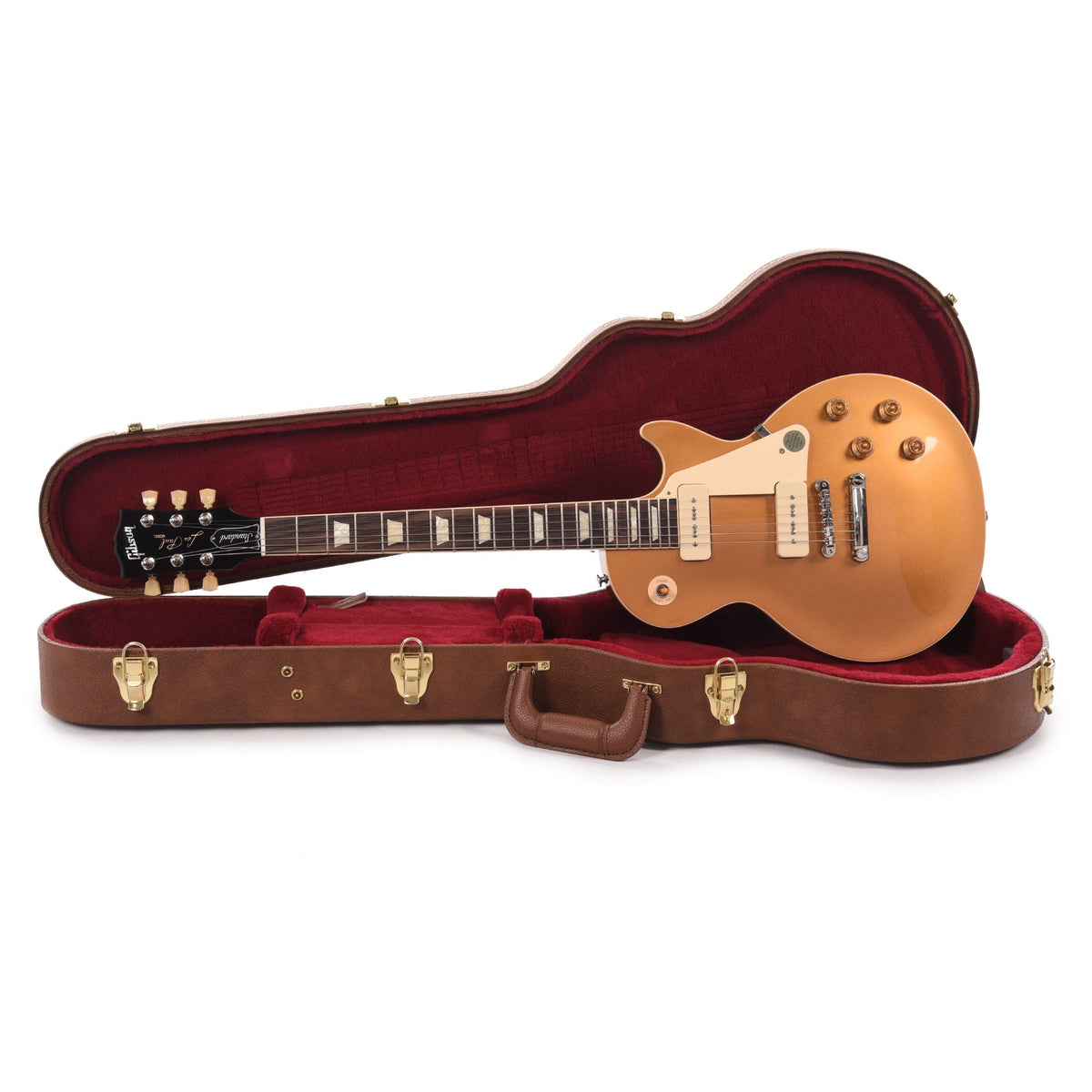 Gibson USA Les Paul Standard '50s P-90 Gold Top Electric Guitars / Solid Body
