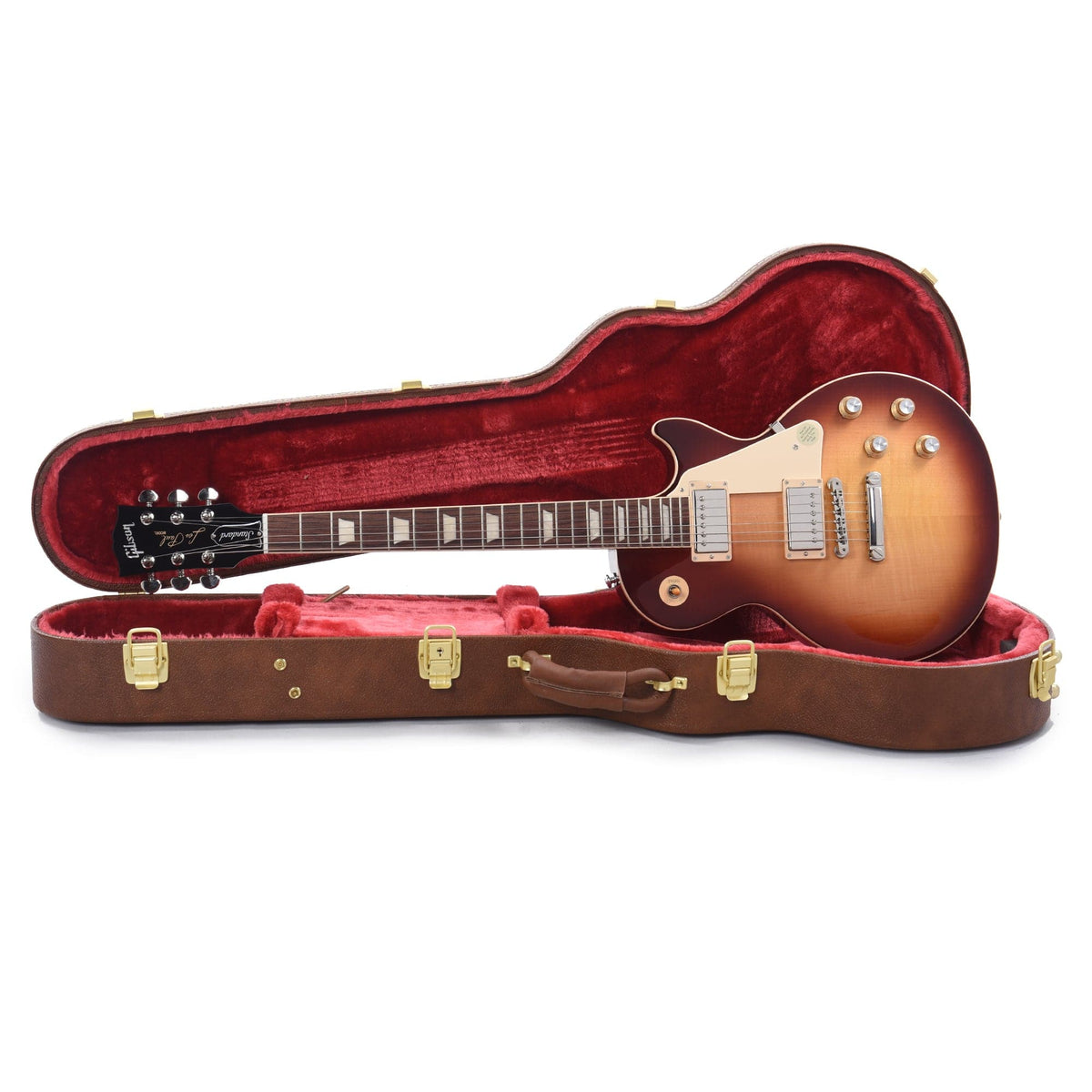 Gibson USA Les Paul Standard '60s Bourbon Burst Electric Guitars / Solid Body