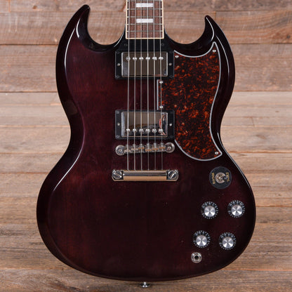 Gibson USA SG Standard Oxblood w/Tortoise Pickguard & T-Type Pickups Electric Guitars / Solid Body