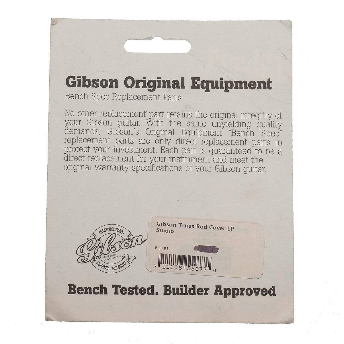 Gibson Truss Rod Cover Les Paul Studio Parts / Guitar Parts / Necks