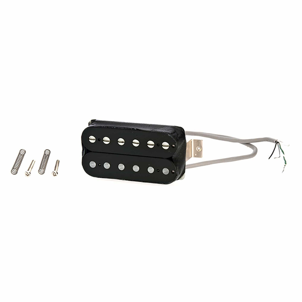 Gibson 498T Hot Alnico Humbucker Bridge Double Black Parts / Guitar Pickups