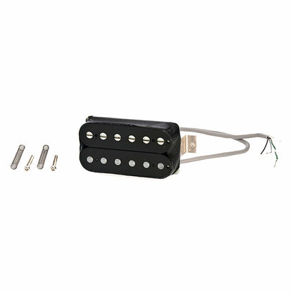 Gibson 498T Hot Alnico Humbucker Bridge Double Black Parts / Guitar Pickups