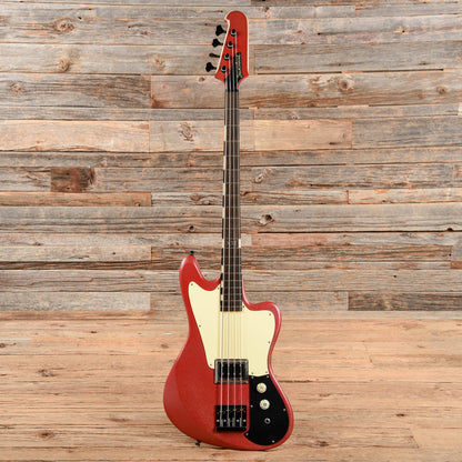 Gildaxe Custom Teiscobird Red Sparkle Bass Guitars / 4-String