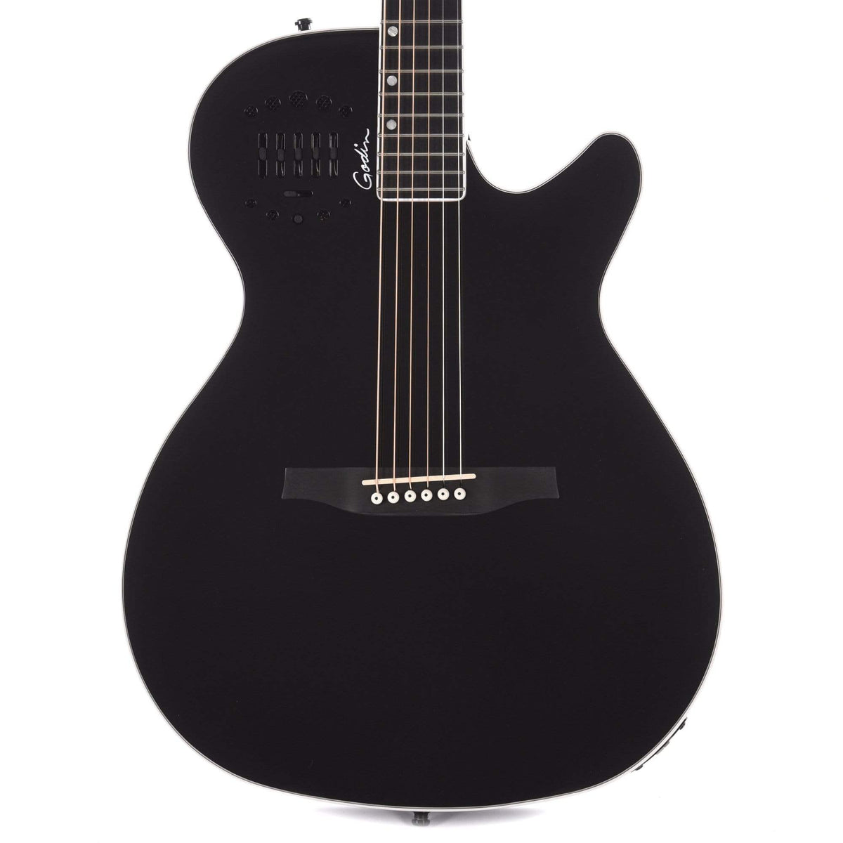 Godin Mutliac Steel Doyle Dykes Signature Edition Black HG w/Deluxe TRIC Case Acoustic Guitars / Built-in Electronics