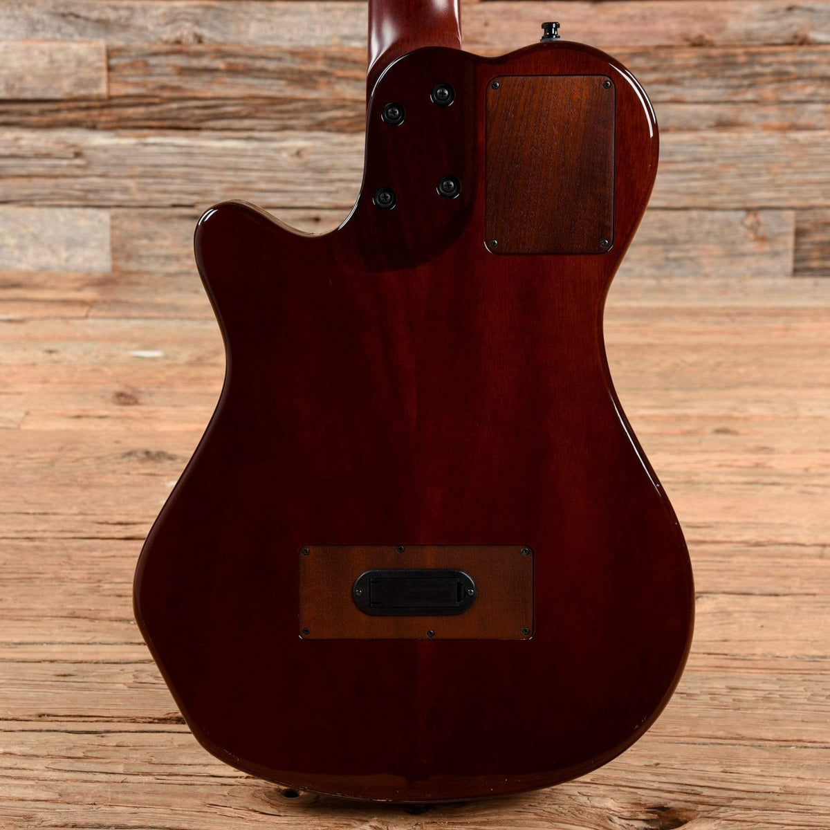 Godin Multiac Grand Concert Duet Ambiance Nylon Natural 2012 Electric Guitars / Solid Body