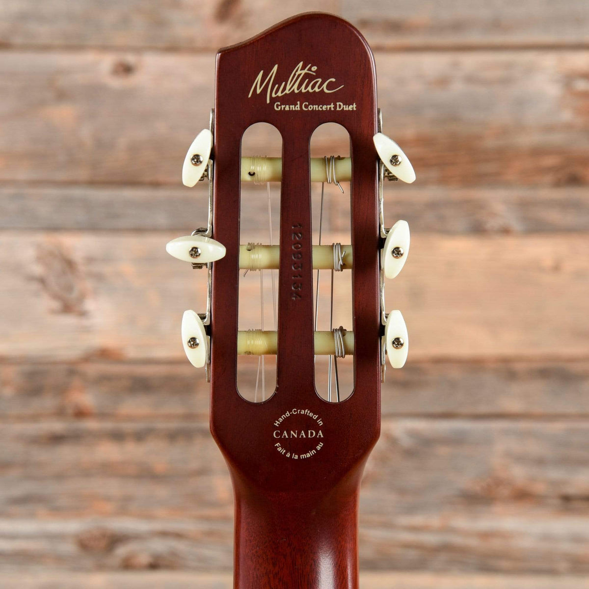 Godin Multiac Grand Concert Duet Ambiance Nylon Natural 2012 Electric Guitars / Solid Body