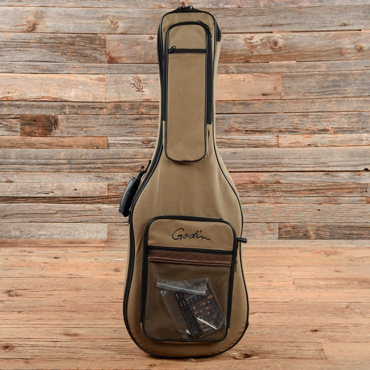 Godin Multiac Grand Concert Duet Ambiance Nylon Natural 2012 Electric Guitars / Solid Body