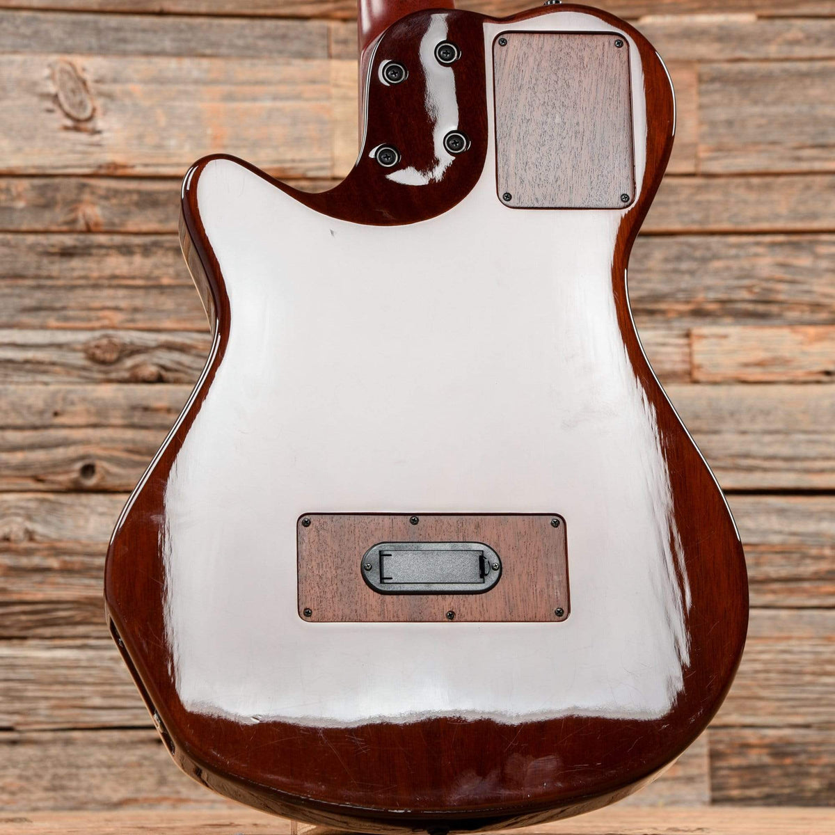 Godin Multiac Grand Concert Duet Ambiance Nylon Natural 2012 Electric Guitars / Solid Body