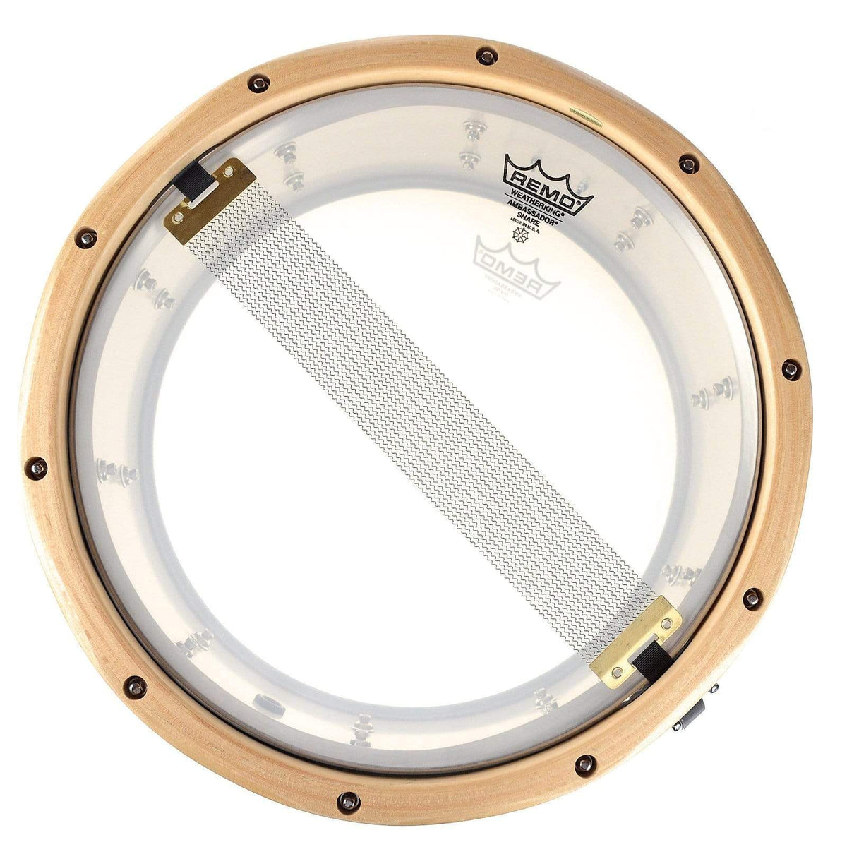 Gretsch 6.5x14 Gold Series Aluminum Snare Drum w/Wood Hoops Drums and Percussion / Acoustic Drums / Snare