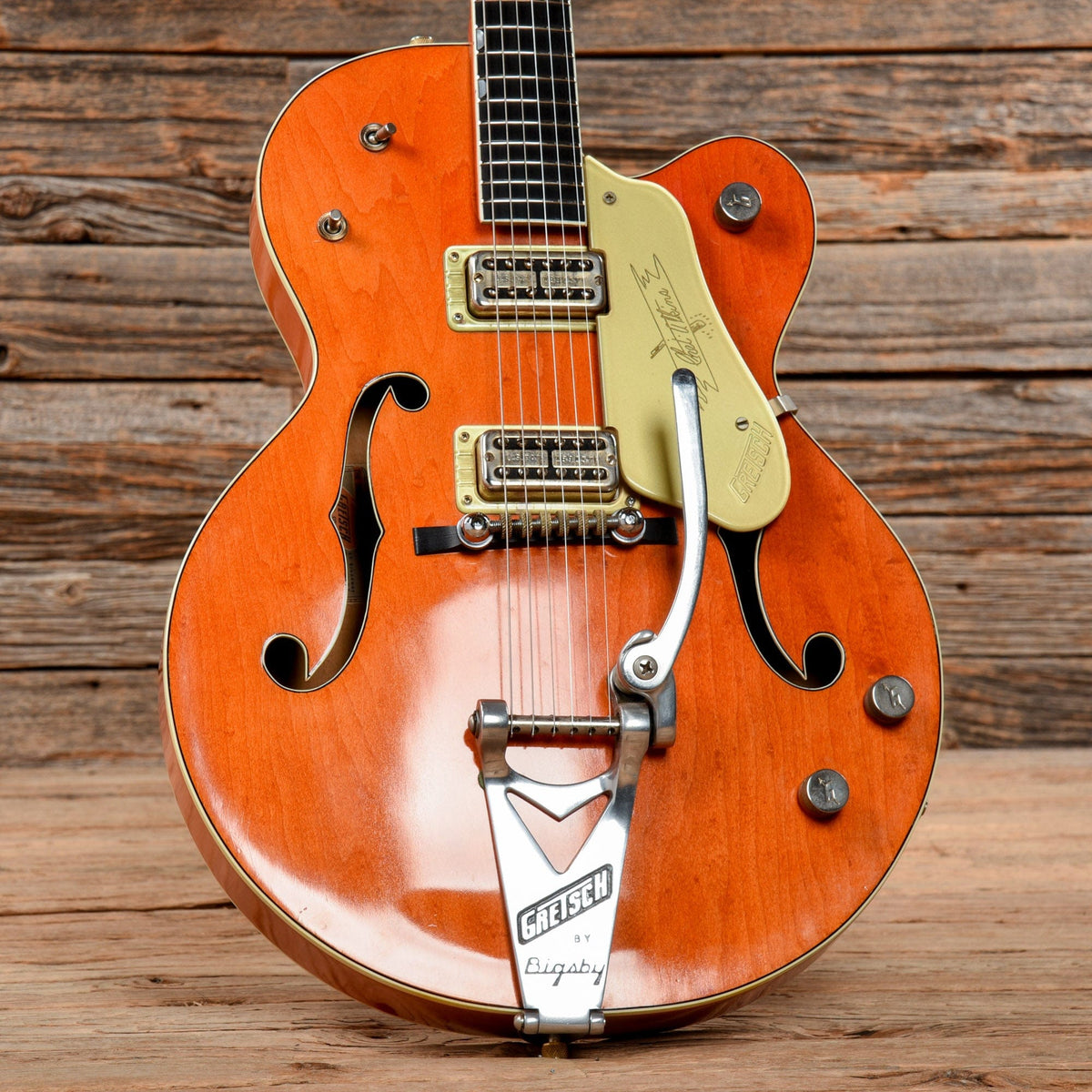 Gretsch Chet Atkins Hollowbody 6120 Orange 1960 Electric Guitars / Hollow Body