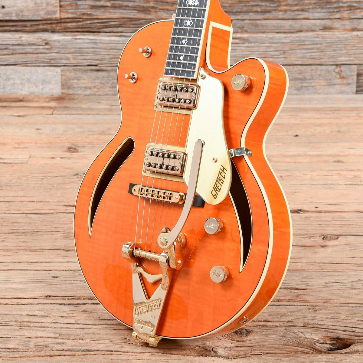 Gretsch Custom Shop G6158-CS NOS Masterbuilt by Stephen Stern Orange 2012 Electric Guitars / Hollow Body